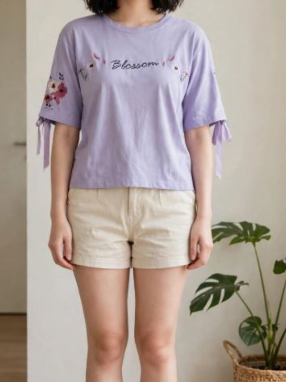 Blossom Lavender Short Sleeve Tee